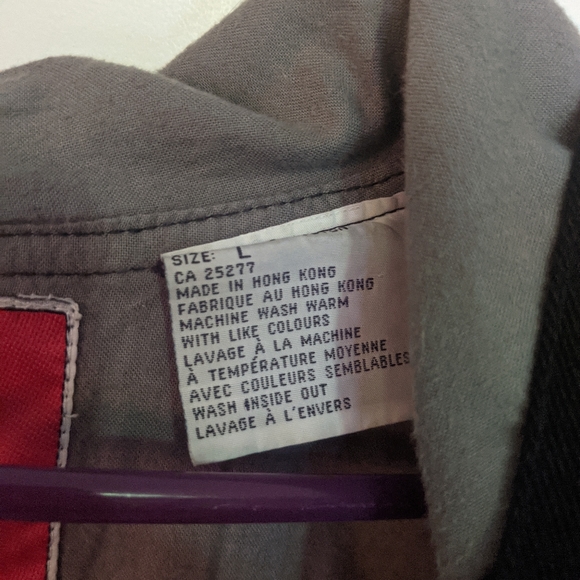 Vintage 90s Pro Player Oakland LA raiders coat jacket size L fits big - Picture 9 of 10